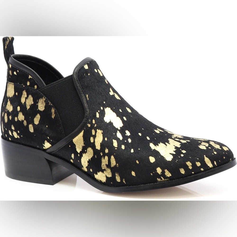 Django & Juliette Women's Cobys Pony Hair Bootie